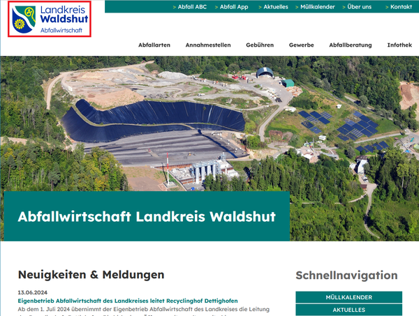 Abfallwirtschaft Landkreis Waldshut Logo